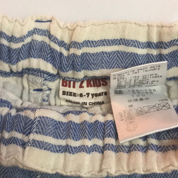 Bit’z Kids boy striped shorts - Picture 2 of 2
